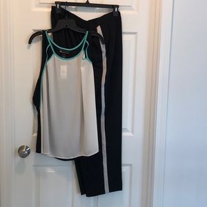 Pants set plus size top 24 pants 22/24